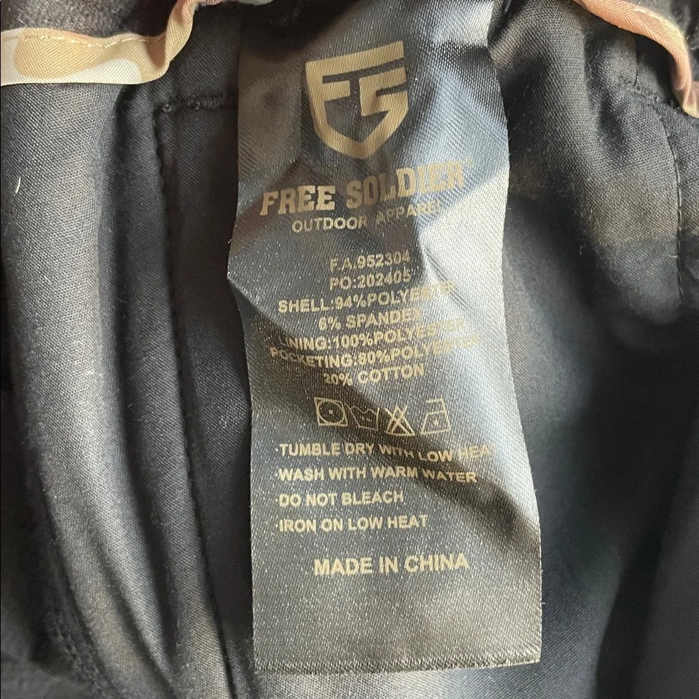 Free Soldier Softshell Fleece-Lined Cargo Pants - Picture 13 of 16